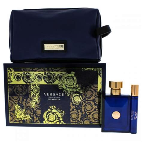 versace set dylan blue|versace dylan blue gift set.